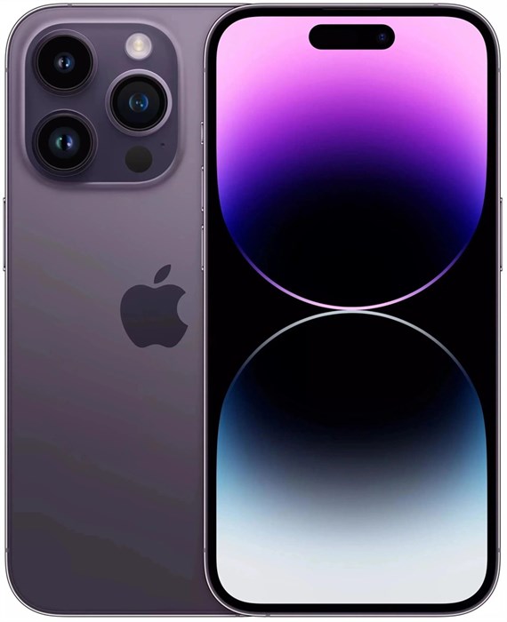 Apple iPhone 14 Pro 256 GB/ГБ Deep Purple фиолетовый (sim+esim) 1673 - фото 4575